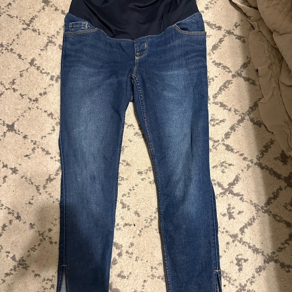 Old Navy Dark Blue Women's Skinny Jeans - Picture 1 of 4